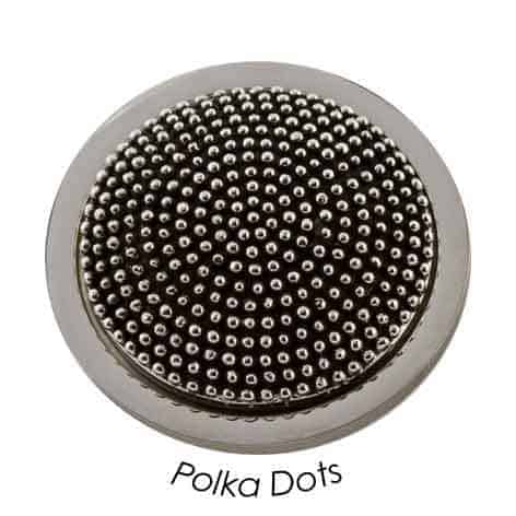 Platnička QUOINS "Polka dots" QMOQ-03-EE - L - Veľkosť prívesku: l