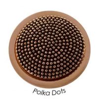 Platnička QUOINS "Polka dots" QMOQ-03-RR - L - Veľkosť prívesku: l