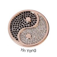 Platnička QUOINS "Yin Yang" QMOA-03-R - L - Veľkosť prívesku: l
