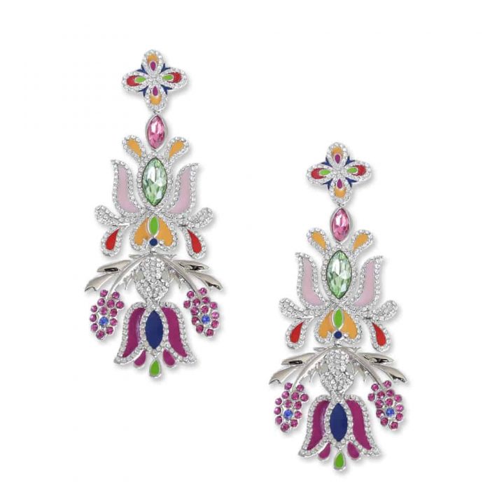 Náušnice PETRA TOTH s ornamentom 110-NAU-FS-SRR