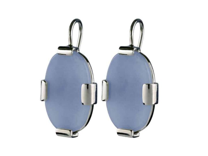 Náušnice DYRBERG/KERN DACIA SS BLUE AGATE