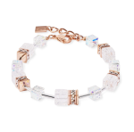 Náramok COEUR DE LION GeoCUBE Iconic Nature white 3018/30-1425