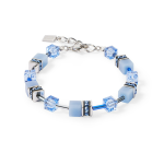 Náramok COEUR DE LION GeoCUBE blue 4020/30-0717