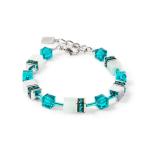 Náramok COEUR DE LION GeoCUBE blue 4010/30-0548