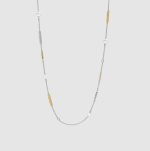 Náhrdelník TI SENTO s perličkami pozlátený 34089ZY