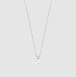 Náhrdelník TI SENTO s perlou a zirkónom 34125PW/42